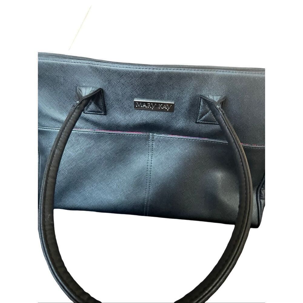Mary Kay Womens Black Large Double Handles Travel Shoulder Consultant Tote Bag - Picture 15 of 15